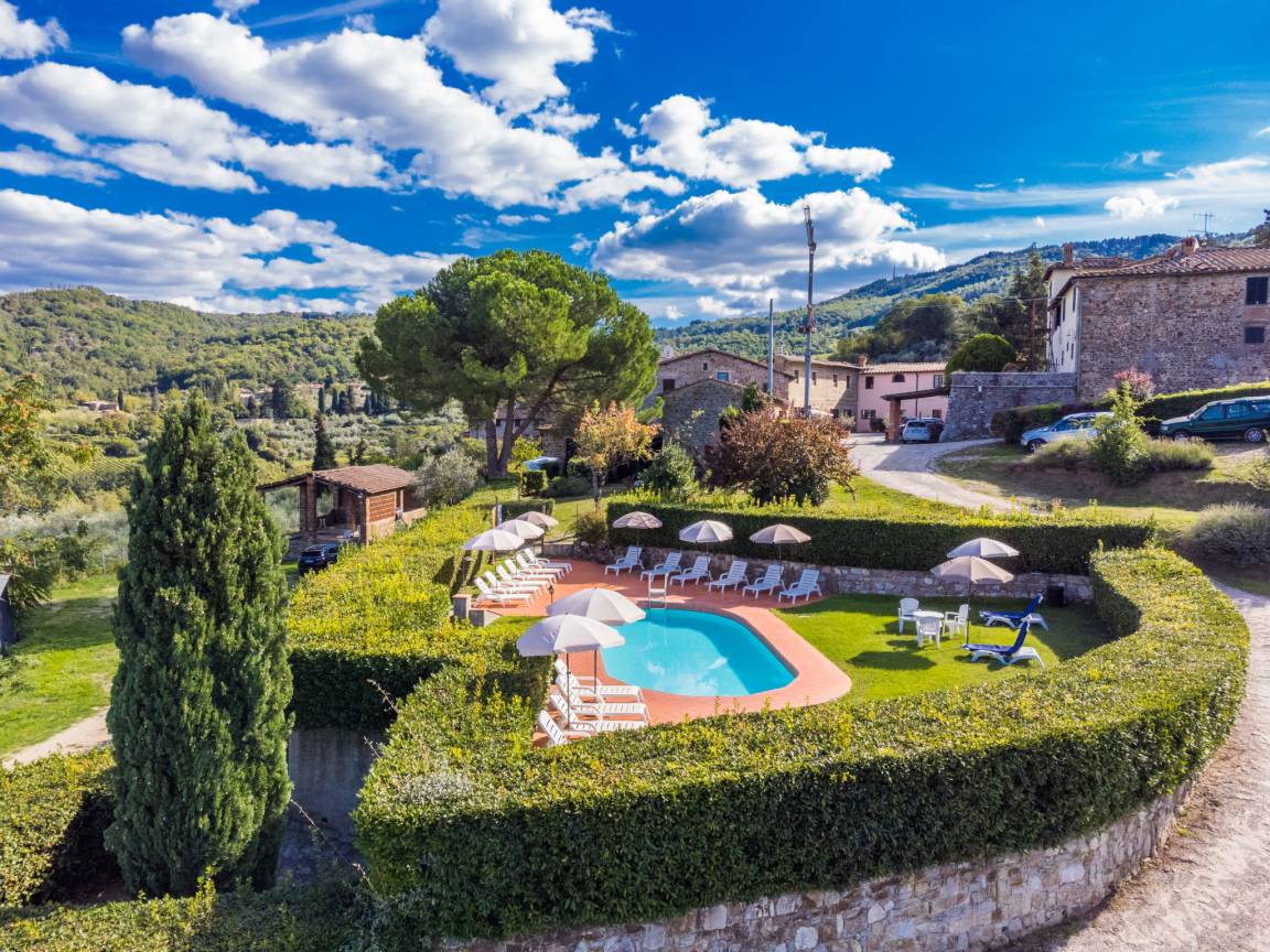 66 M² Ferienwohnung ∙ 2 Schlafzimmer ∙ 4 Gäste - Monti del Chianti
