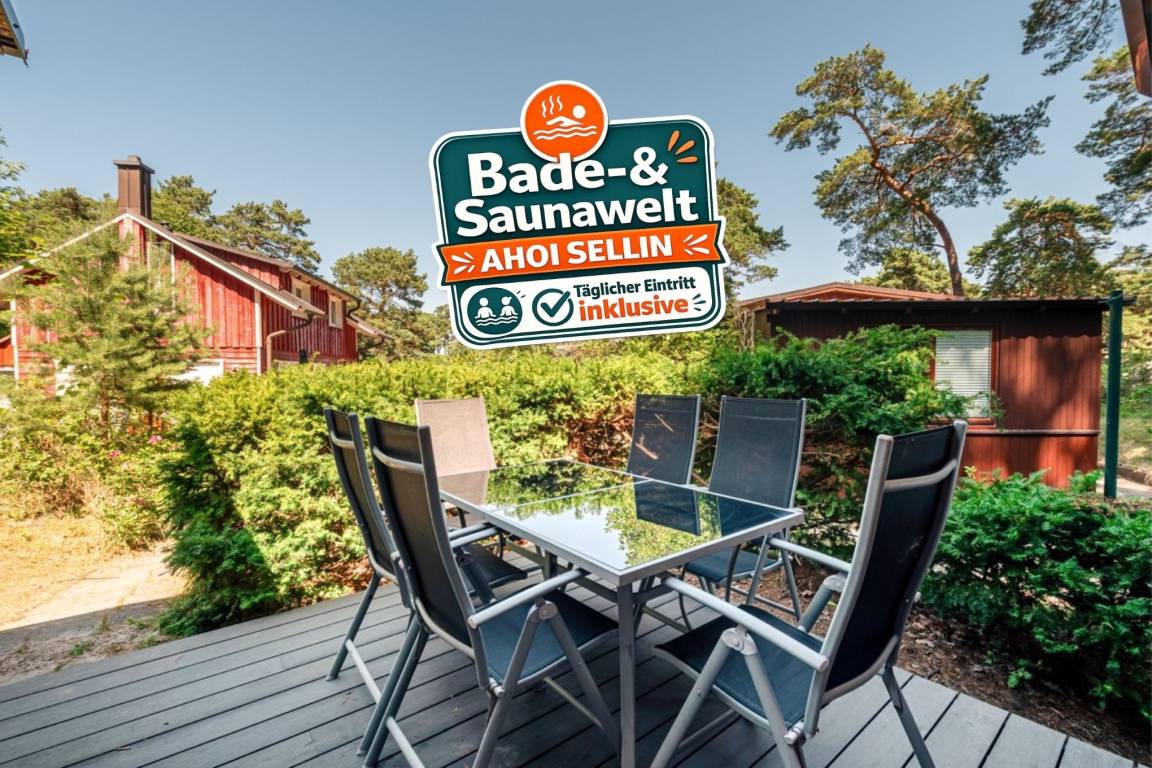 40 m&sup2; Ferienhaus 2 Schlafzimmer 6 G&auml;ste