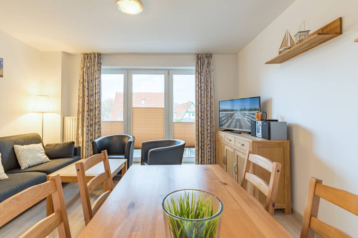 50 m² Ferienwohnung ∙ 1 Schlafzimmer ∙ 2 Gäste – Bild 4