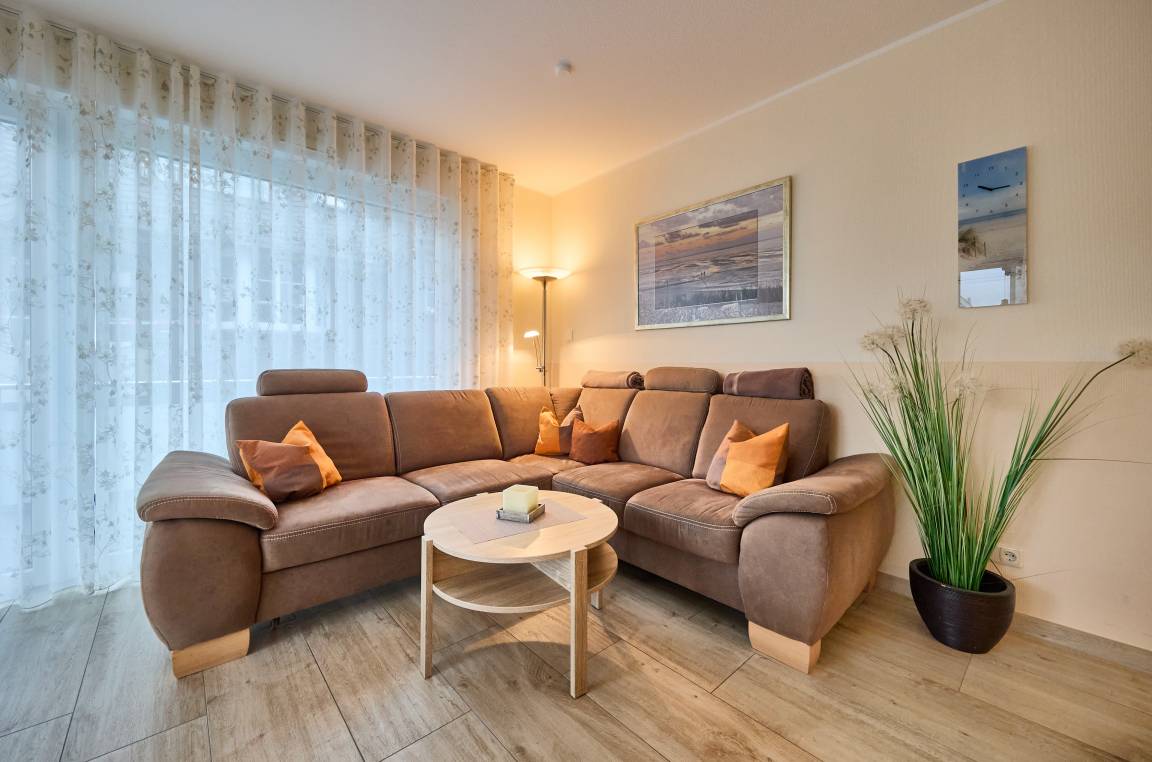 60 m&sup2; Ferienwohnung 2 Schlafzimmer 4 G&auml;ste
