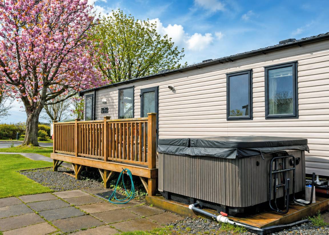 Wohnwagen ∙ 3 Schlafzimmer ∙ 6 Gäste - Tenby
