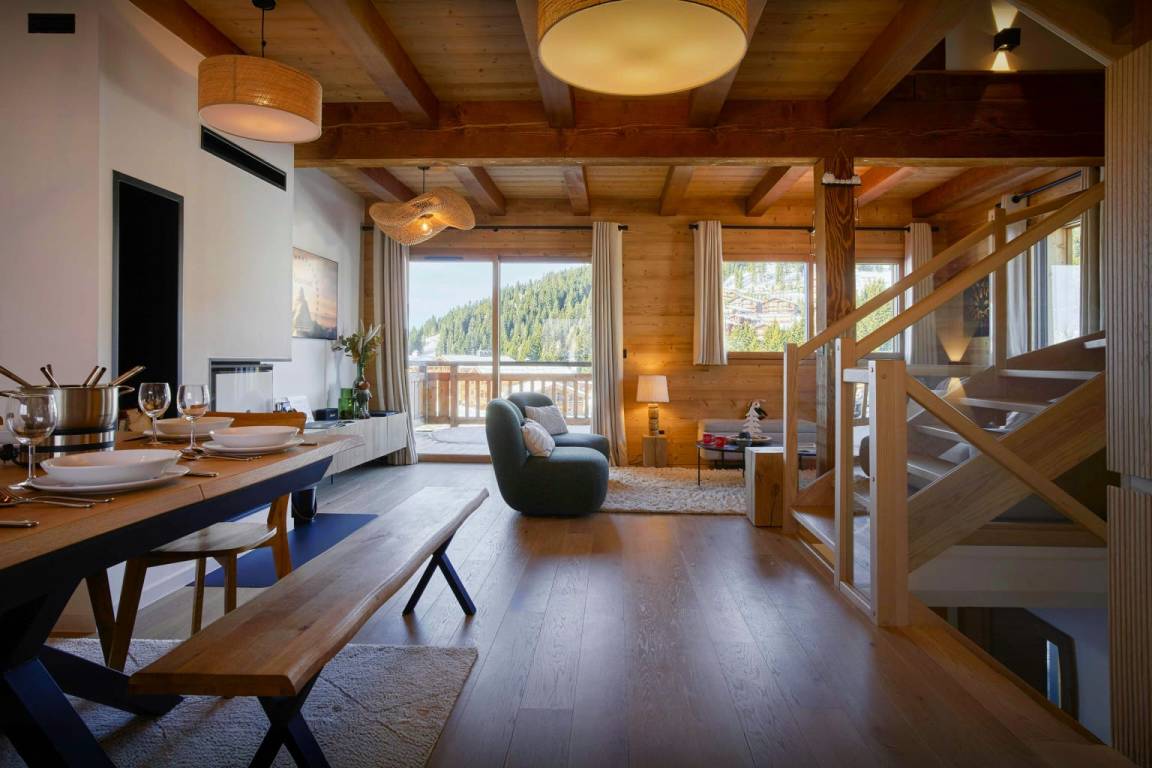 107 M² Chalet ∙ 4 Bedrooms ∙ 8 Guests - Manigod