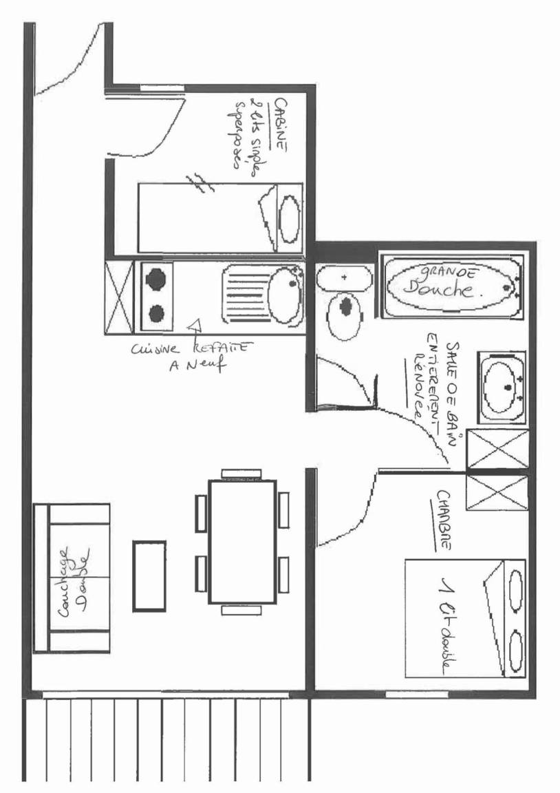 40 m² Ferienwohnung ∙ 1 Schlafzimmer ∙ 6 Gäste – Bild 18