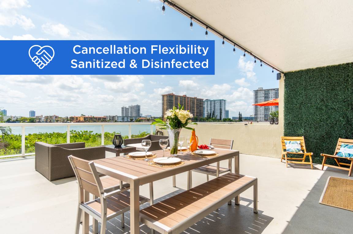 121 M² Apartament ∙ 2 Sypialnie ∙ 6 Gości - Sunny Isles Beach