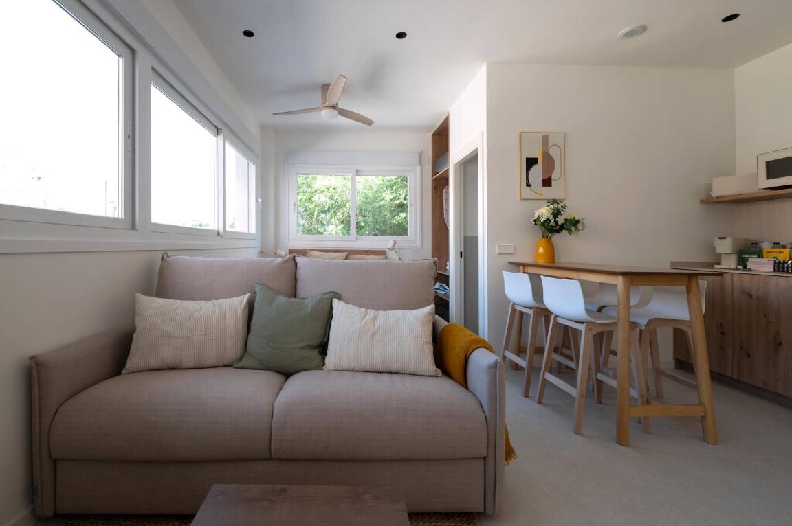 25 M² Estudio ∙ 1 Habitación ∙ 3 Huéspedes - Madrid