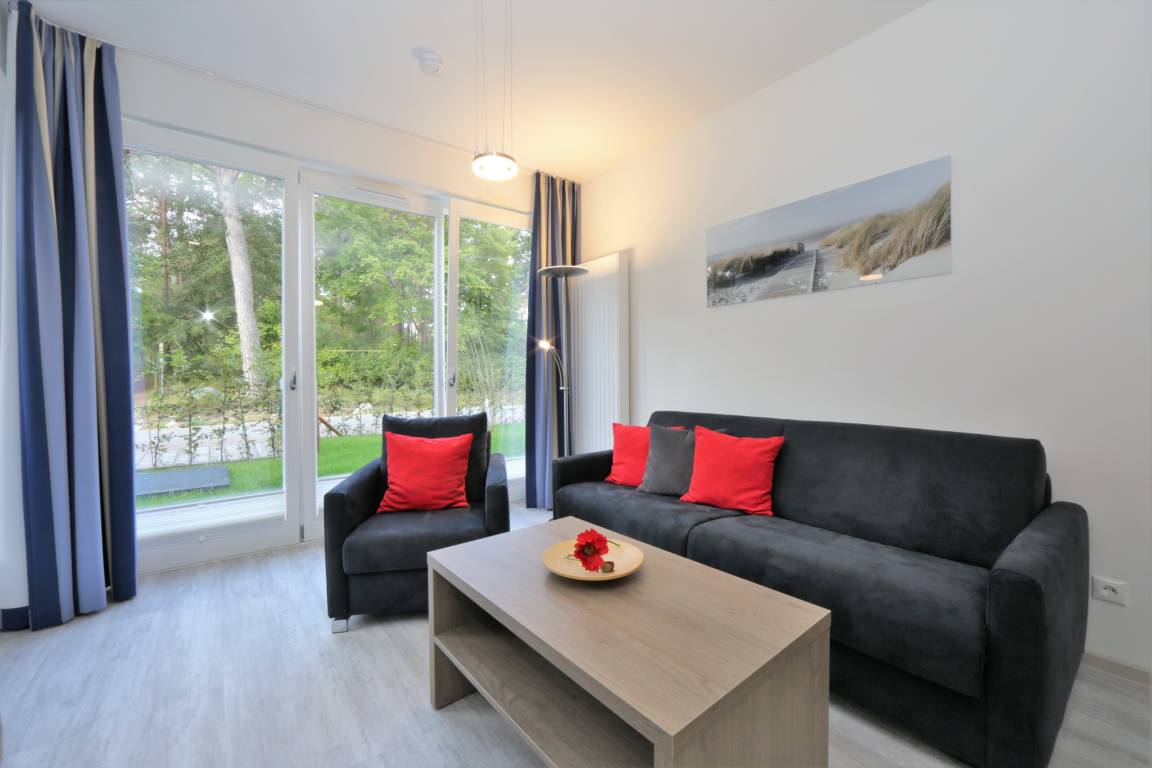 51 m² Ferienwohnung ∙ 1 Schlafzimmer ∙ 2 Gäste – Bild 3