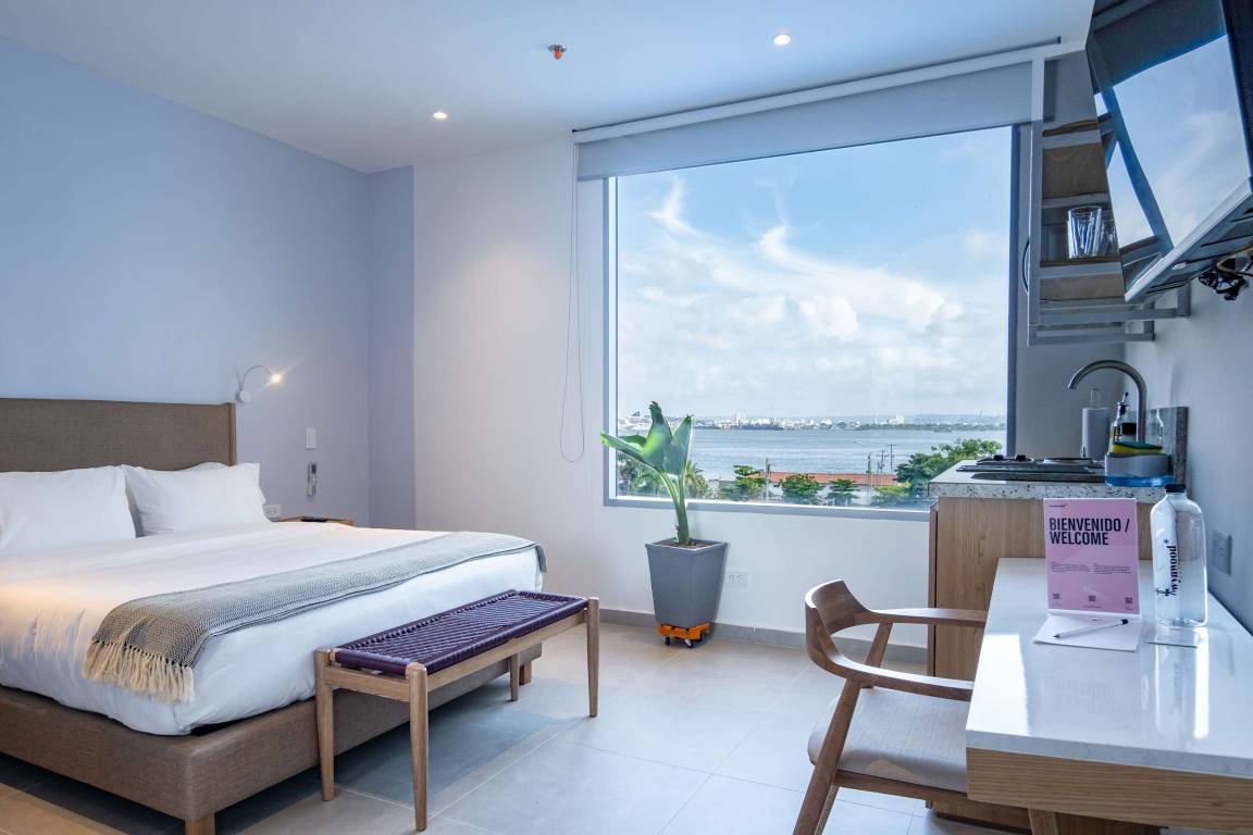 38 M² Apartamento ∙ 1 Habitación ∙ 2 Huéspedes - Cartagena