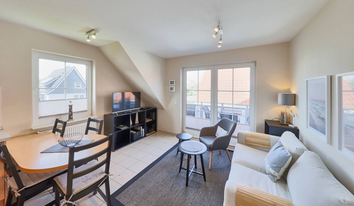 64 m&sup2; Ferienwohnung 2 Schlafzimmer 4 G&auml;ste