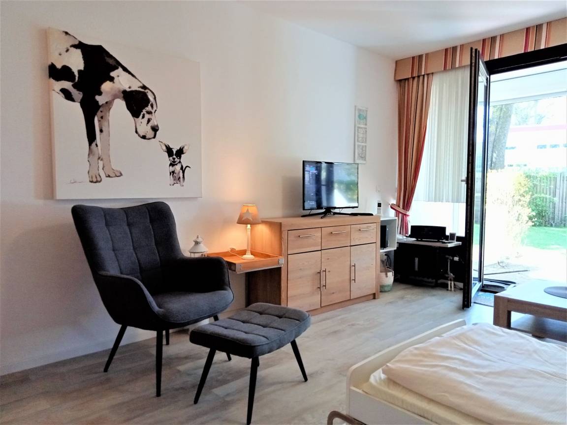 40 m&sup2; Ferienwohnung 1 Schlafzimmer 2 G&auml;ste