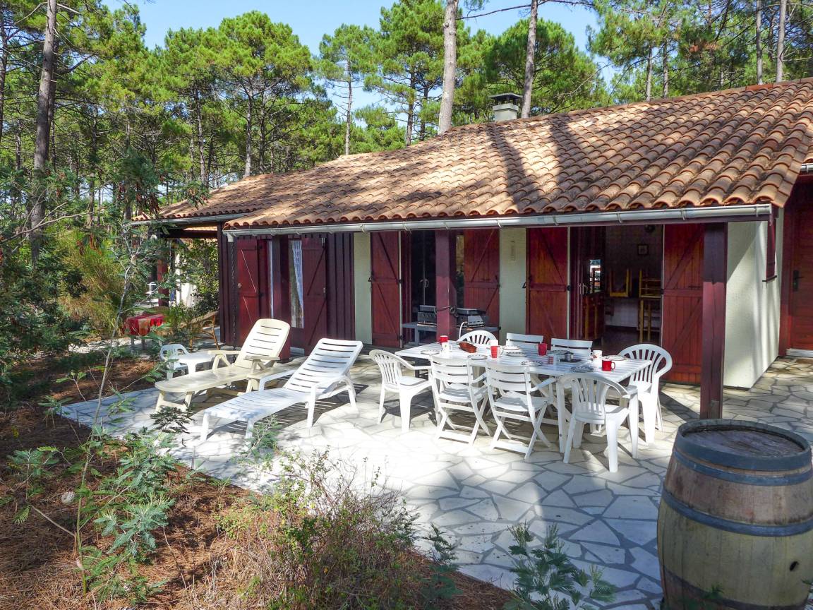 120 M² Maison De Vacances ∙ 4 Chambres ∙ 8 Personnes - Carcans