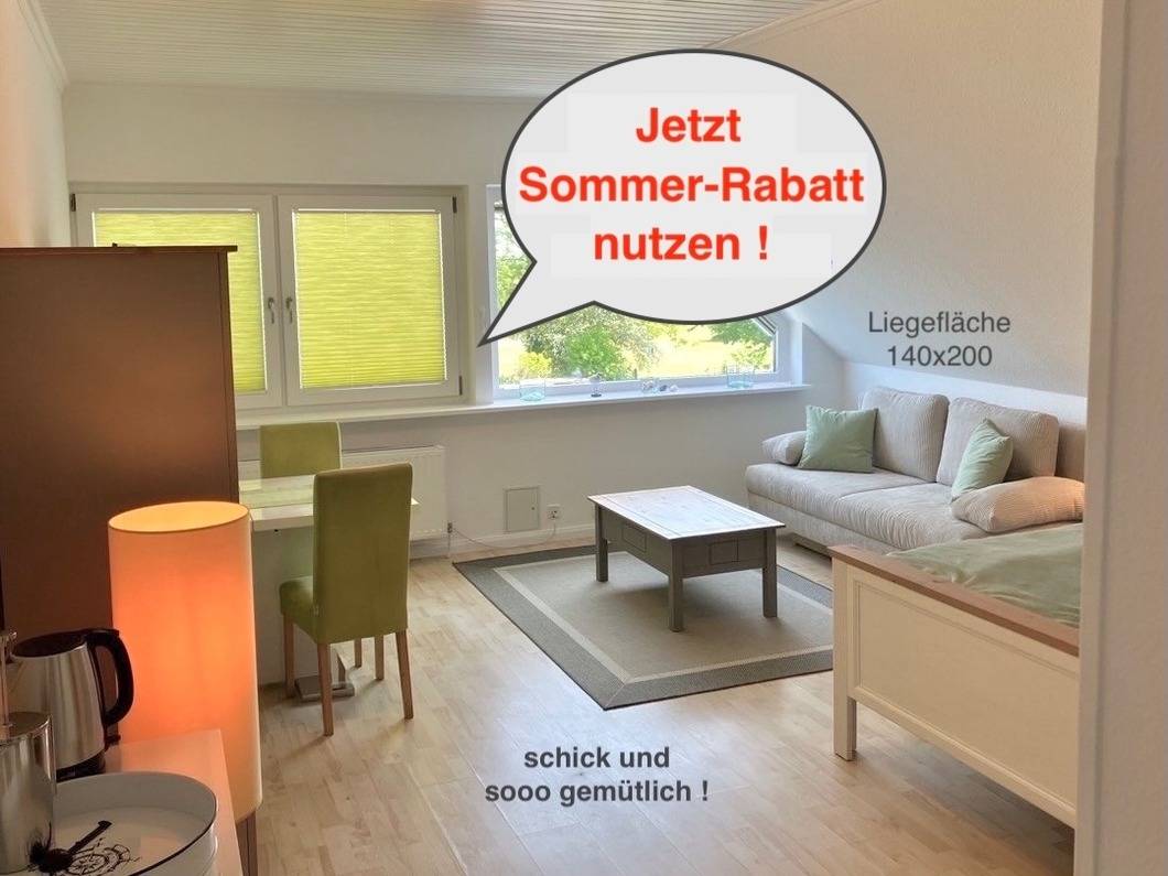 34 m&sup2; Ferienwohnung 1 Schlafzimmer 4 G&auml;ste