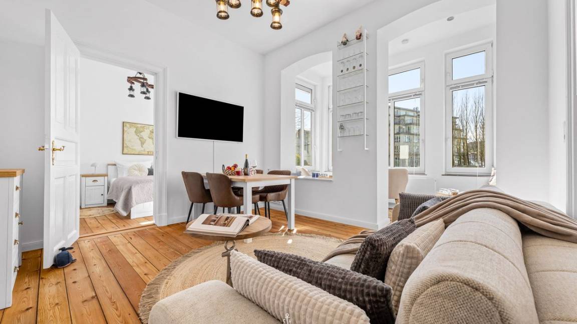 50 M² Ferienwohnung ∙ 1 Schlafzimmer ∙ 3 Gäste - Flensburg