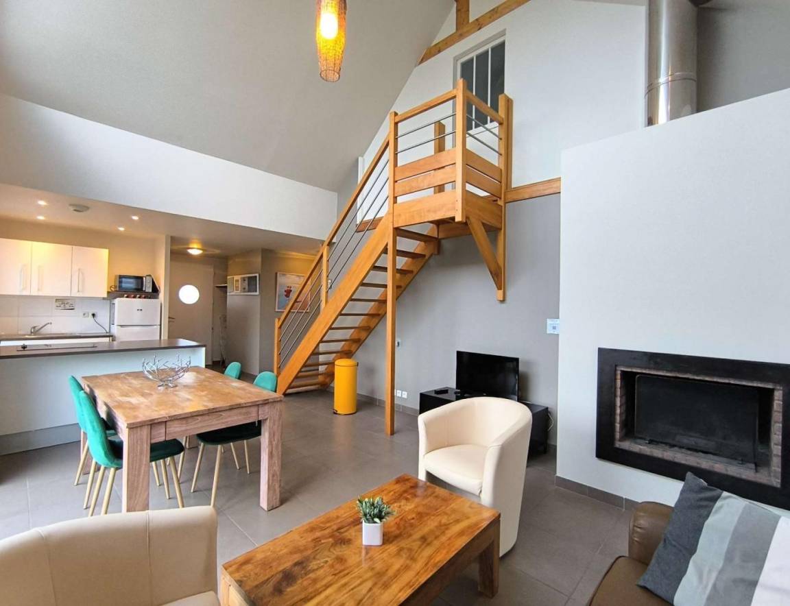 59 m&sup2; G&icirc;te 2 Schlafzimmer 4 G&auml;ste