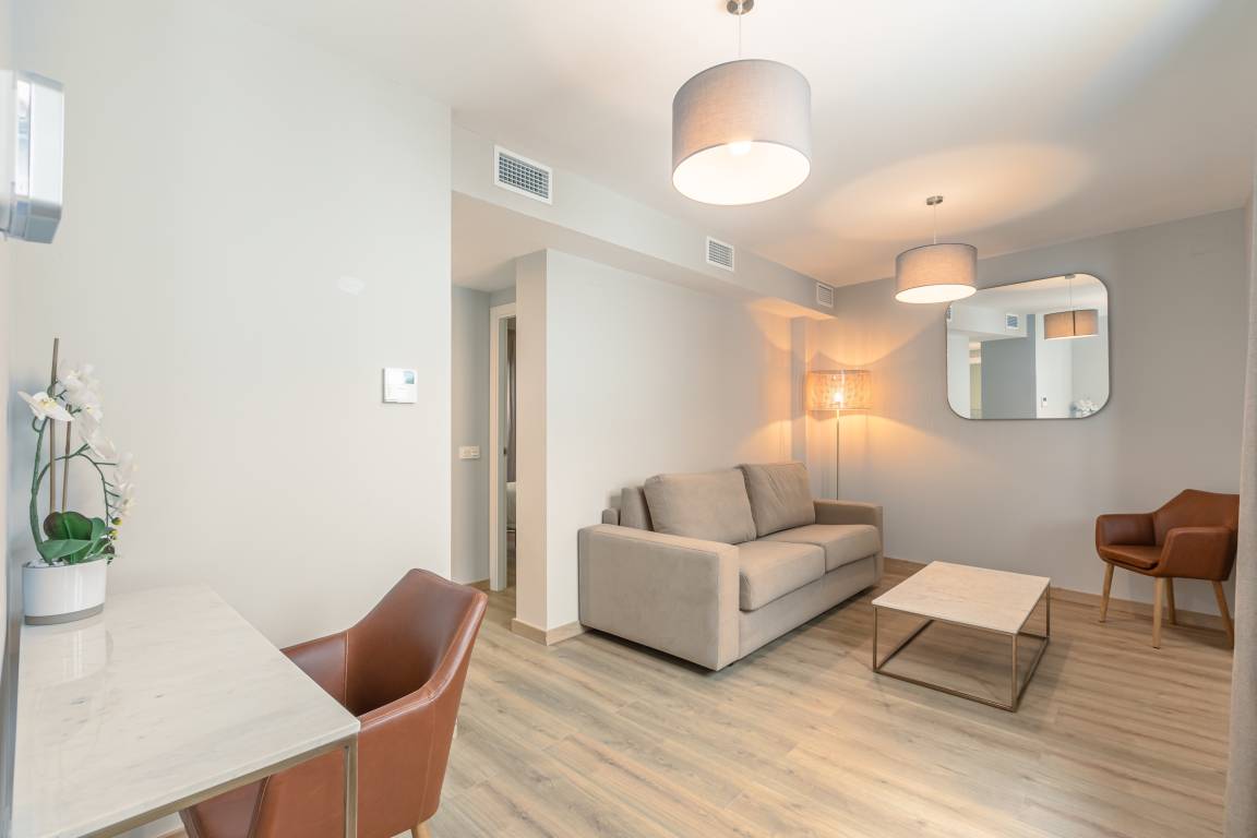 50 M² Apartamento ∙ 3 Habitaciones ∙ 6 Huéspedes - Camas