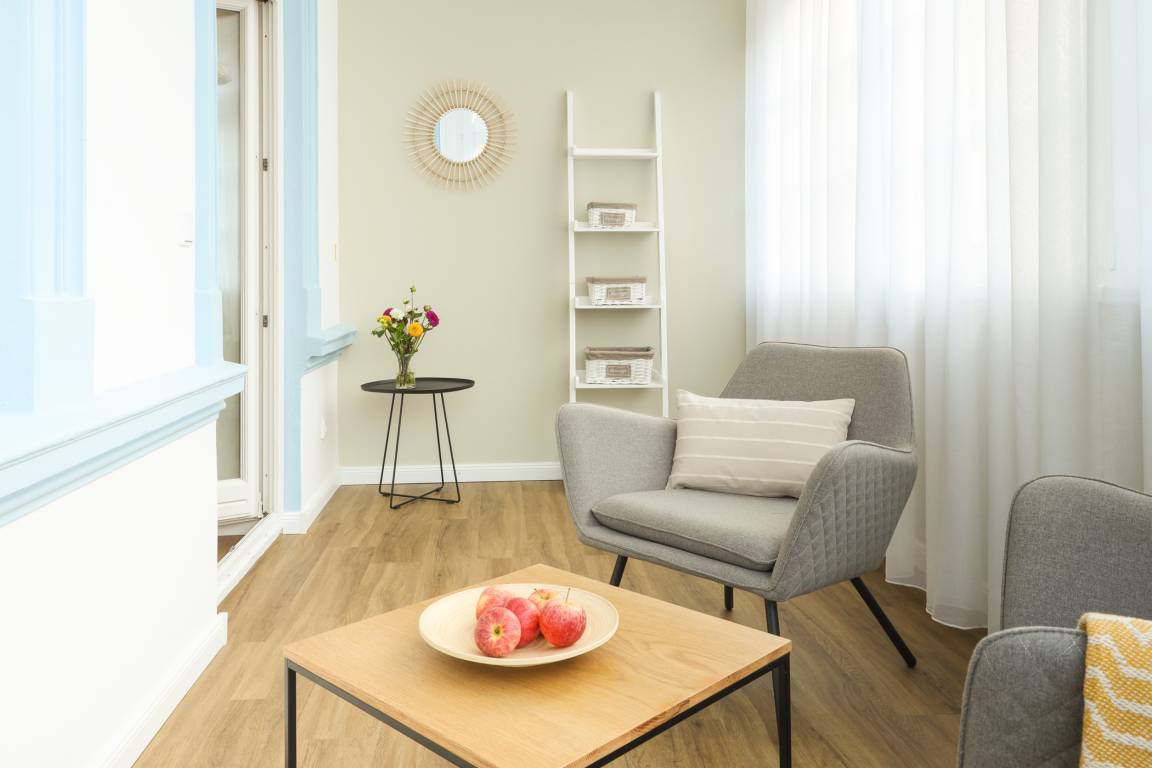 56 m² Ferienwohnung ∙ 1 Schlafzimmer ∙ 2 Gäste – Bild 9