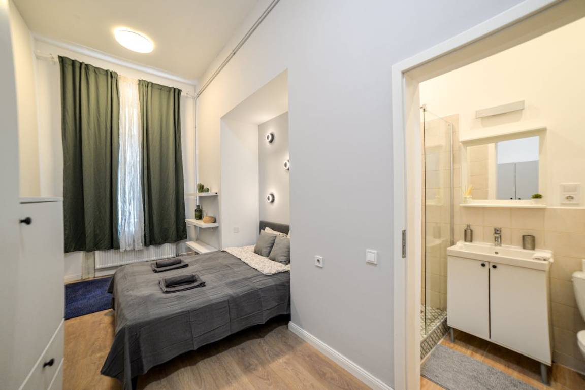 36 M² Ferienwohnung ∙ 1 Schlafzimmer ∙ 2 Gäste - Budapest