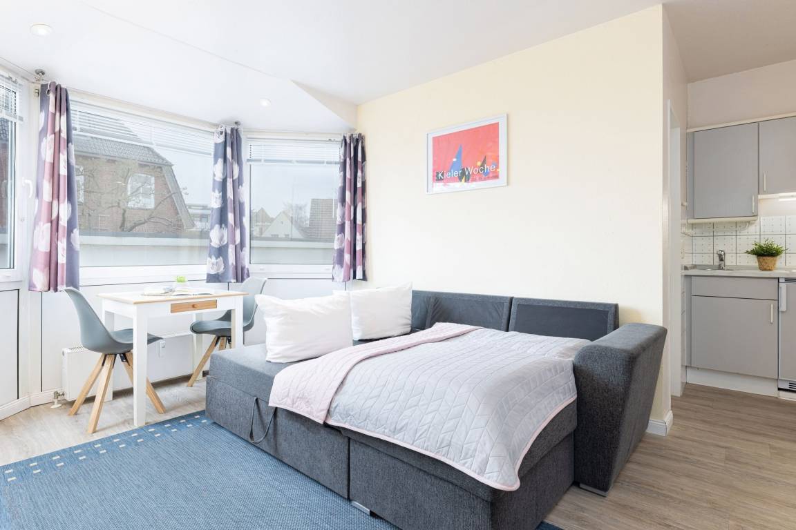 22 m² Ferienwohnung ∙ 1 Schlafzimmer ∙ 2 Gäste – Bild 2