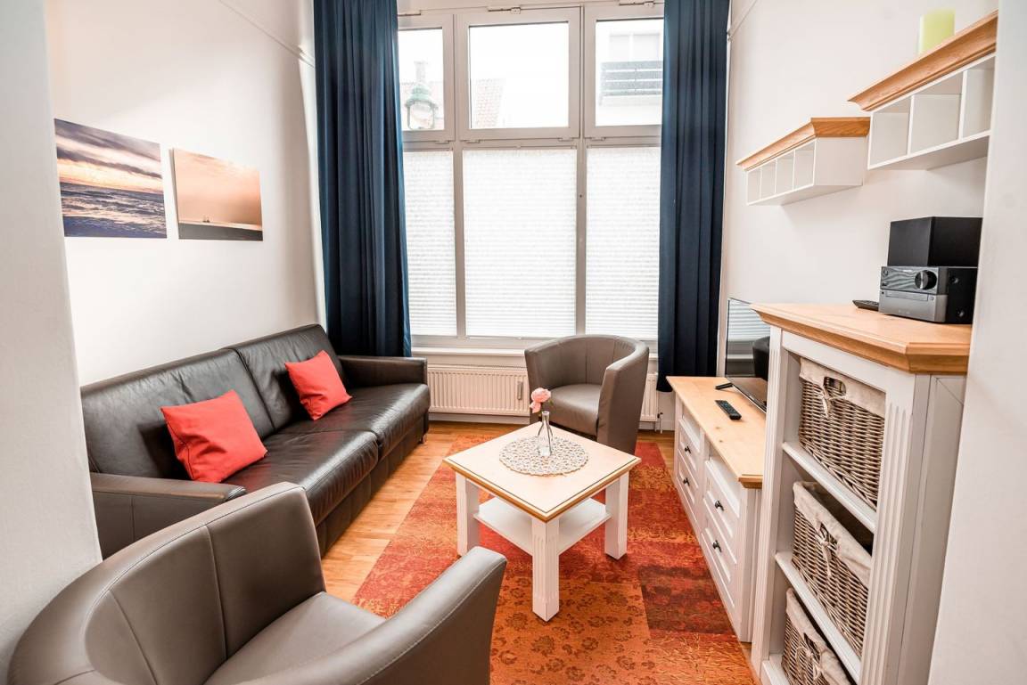 45 M² Ferienwohnung ∙ 1 Schlafzimmer ∙ 3 Gäste - Norderney