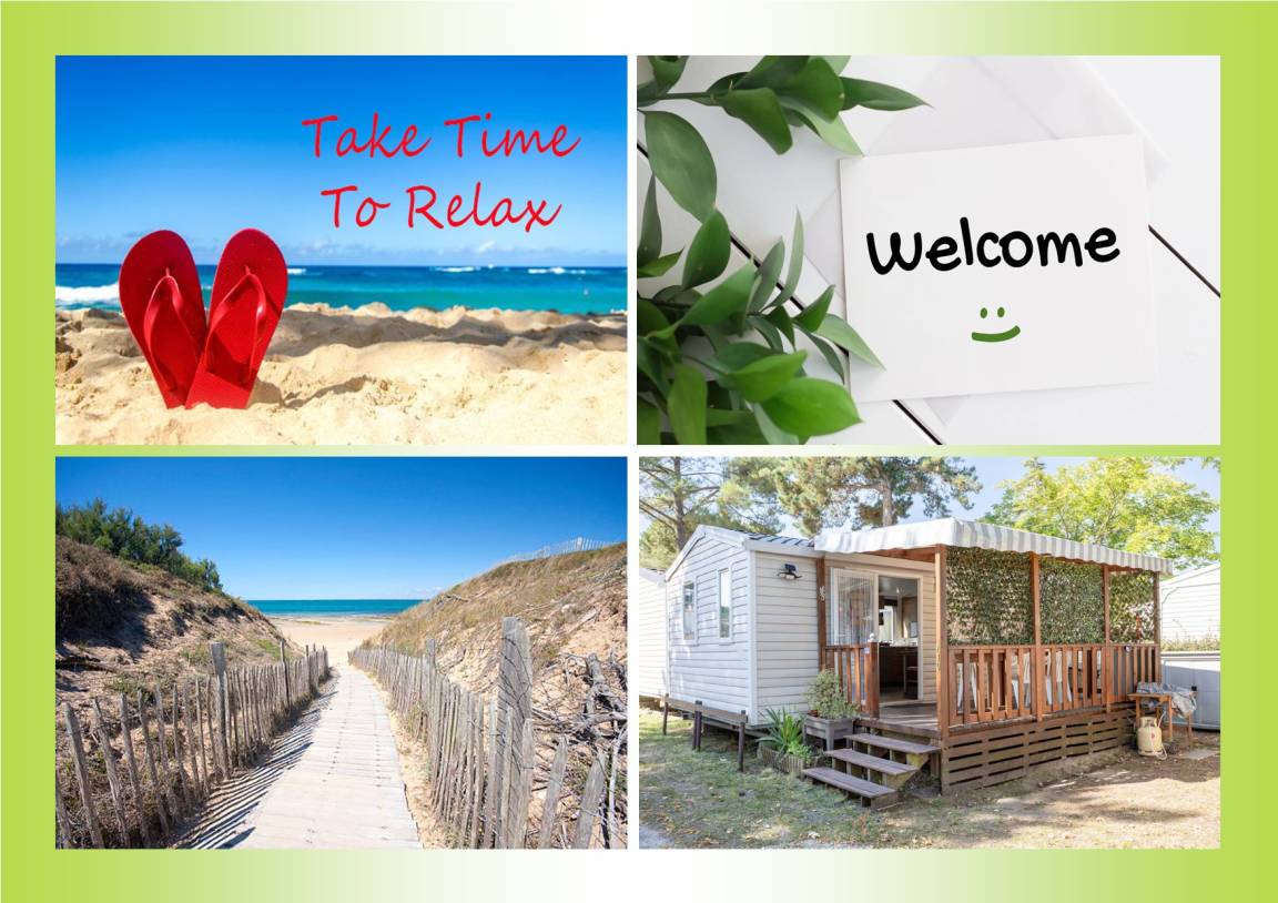 32 M² Caravan ∙ 2 Bedrooms ∙ 4 Guests - Saint-Jean-de-Monts