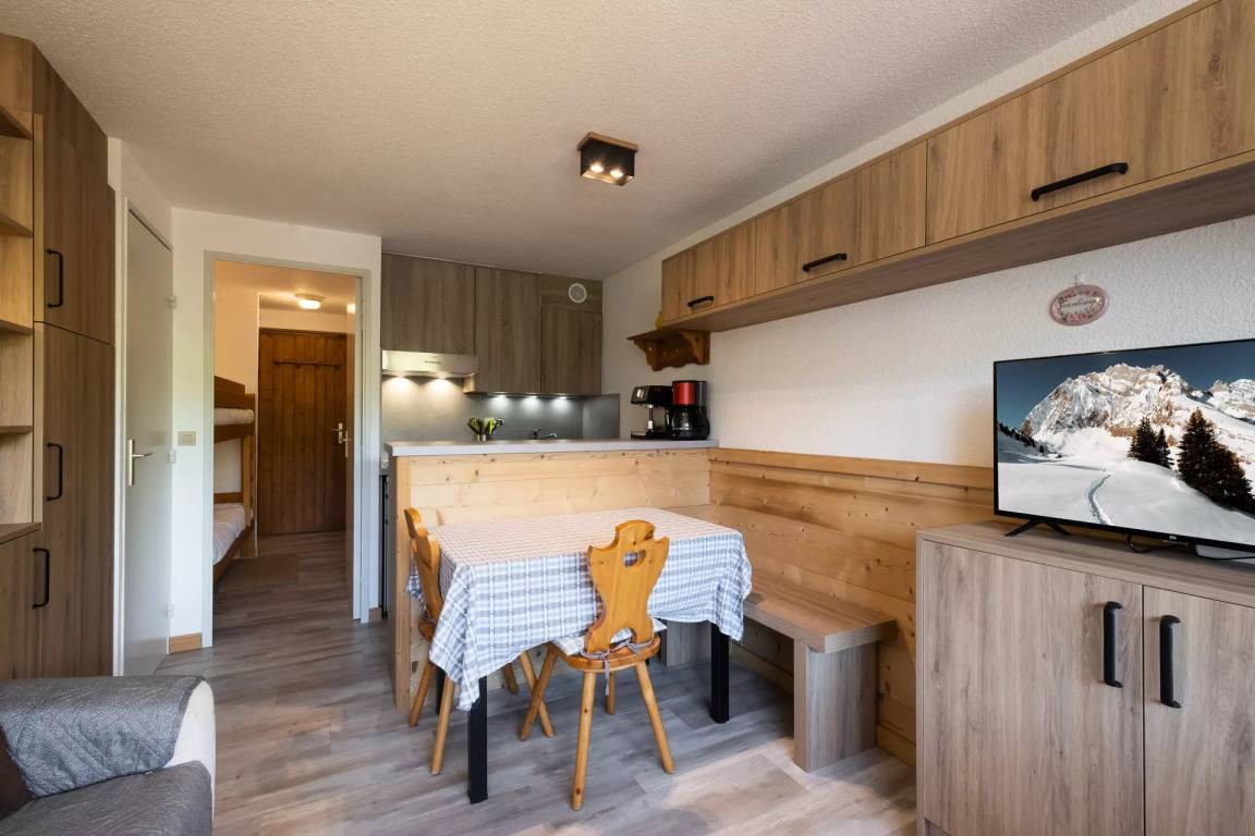 21 M² Studio Flat ∙ 1 Bedroom ∙ 4 Guests - La Clusaz