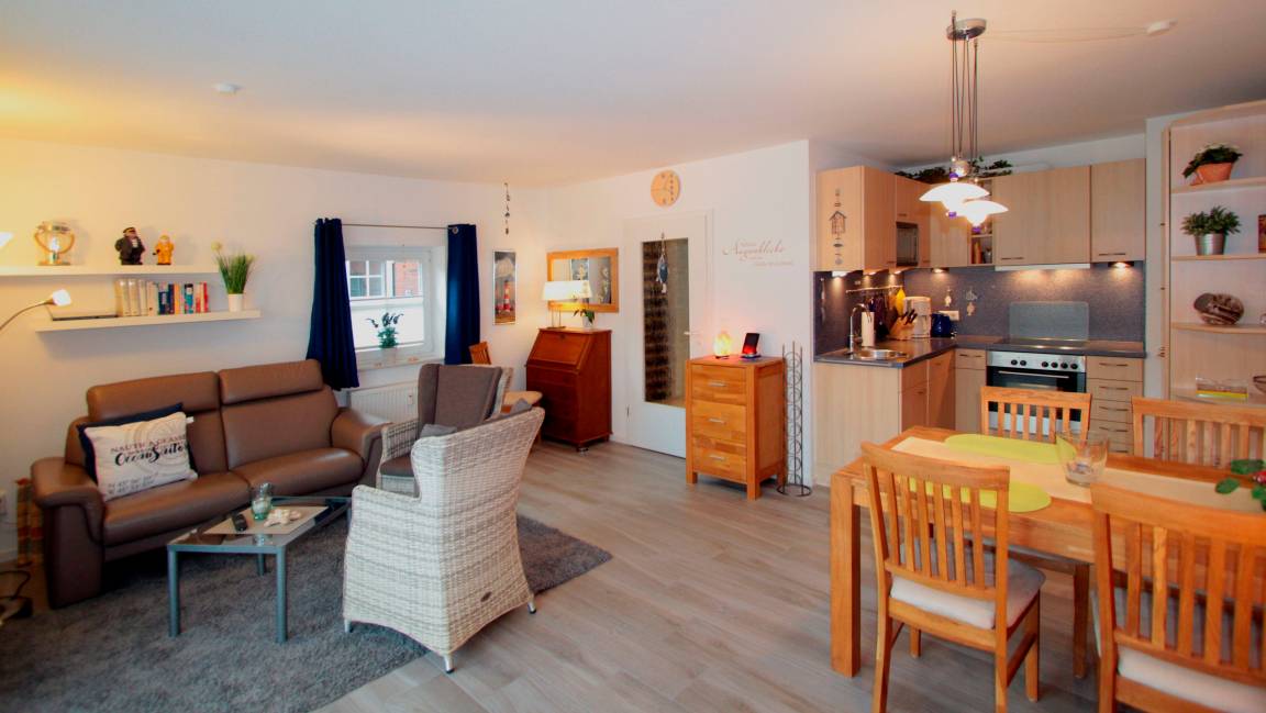 50 m² Ferienwohnung ∙ 1 Schlafzimmer ∙ 2 Gäste – Bild 3