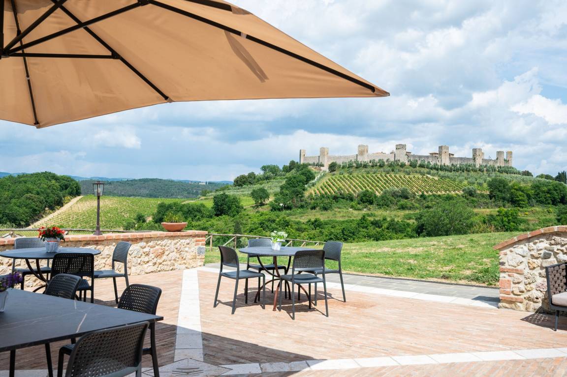 45 M² Appartement ∙ 1 Slaapkamer ∙ 2 Gasten - Monteriggioni