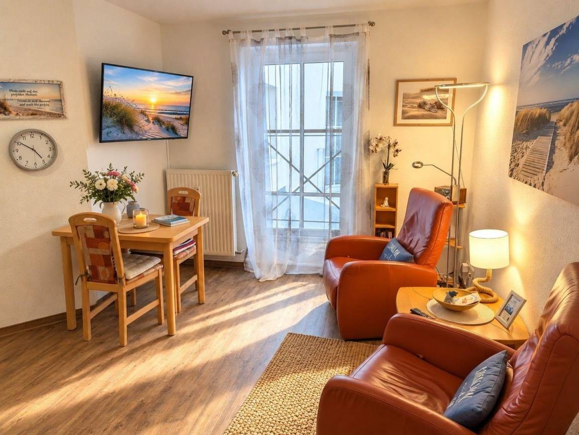 26 m&sup2; Ferienwohnung 1 Schlafzimmer 2 G&auml;ste