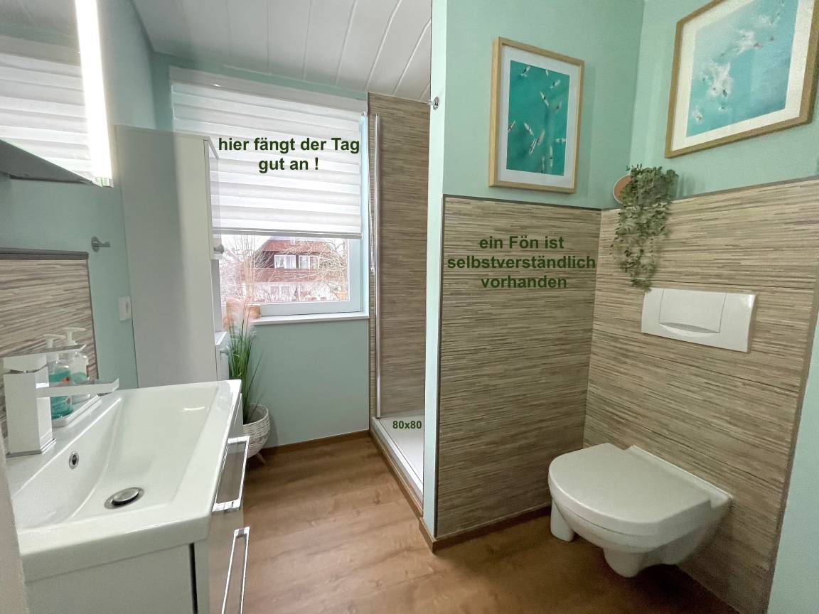 60 m² Ferienwohnung ∙ 1 Schlafzimmer ∙ 4 Gäste – Bild 5