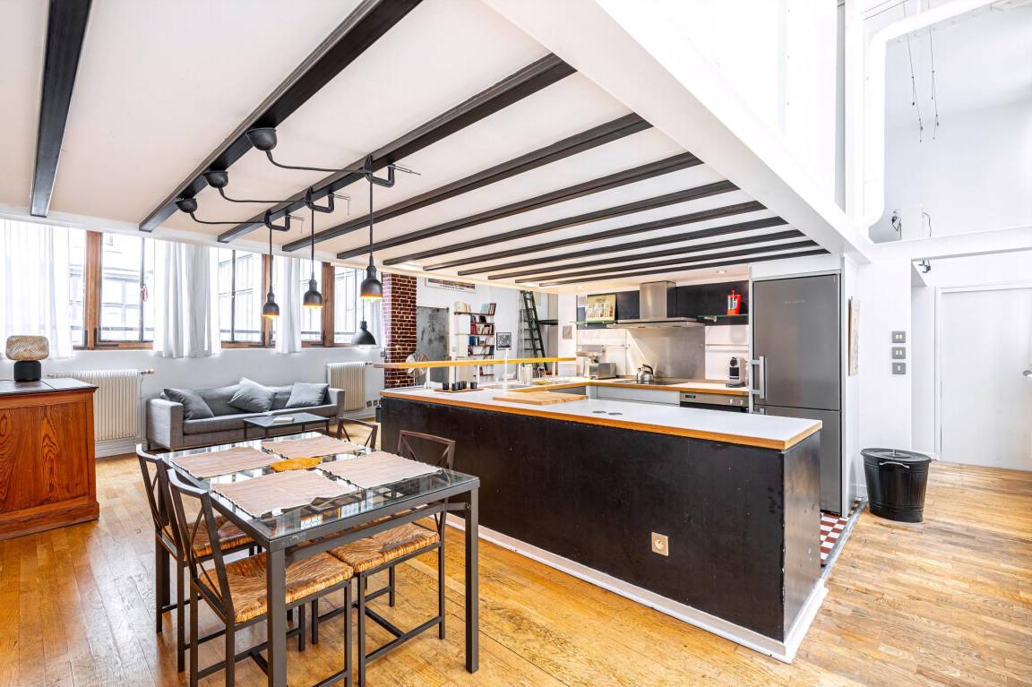 90 M² Apartment ∙ 2 Bedrooms ∙ 4 Guests - Gare du Nord - Paris