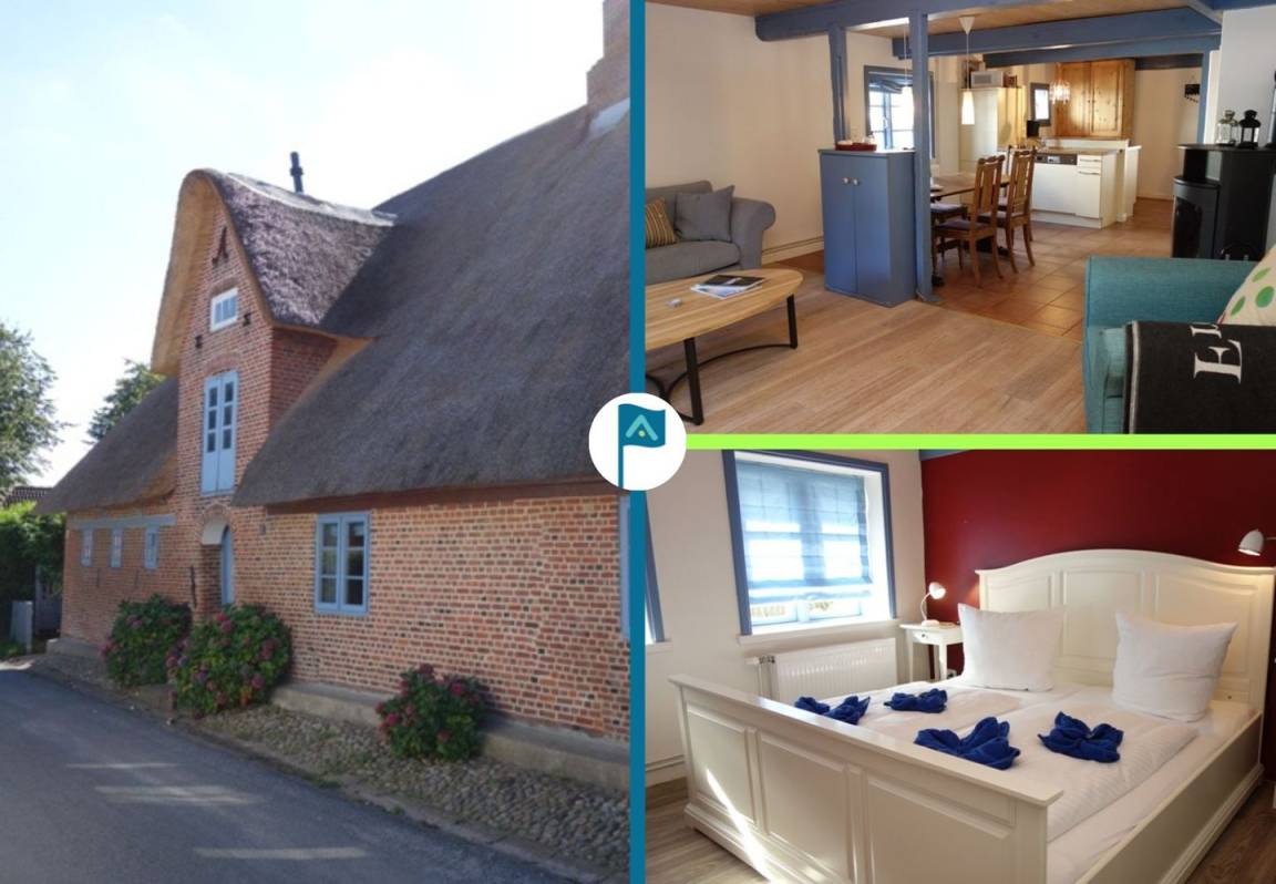 110 M² Ferienhaus ∙ 3 Schlafzimmer ∙ 6 Gäste - Wyk auf Föhr