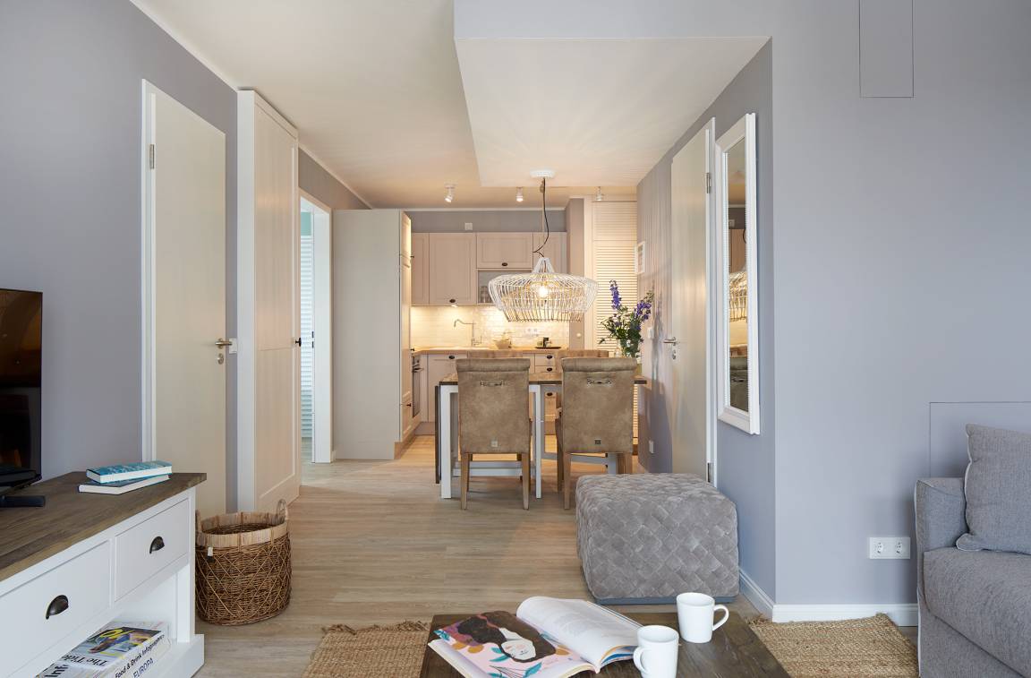52 m&sup2; Ferienwohnung 2 Schlafzimmer 6 G&auml;ste