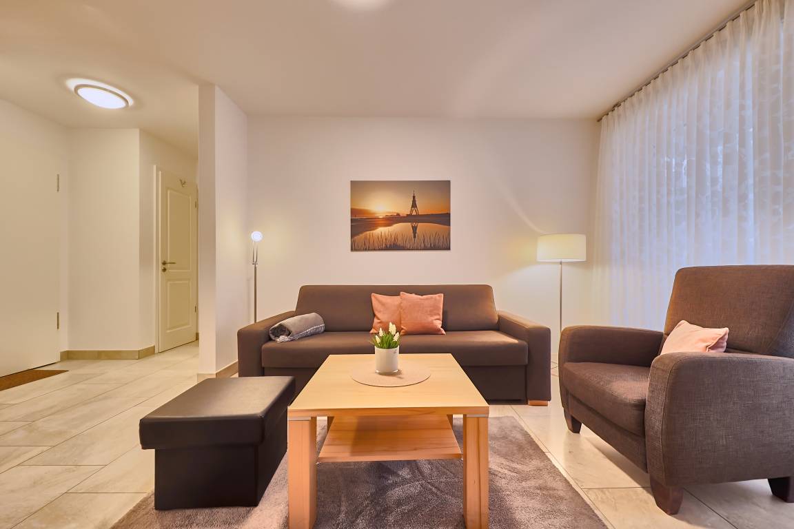 46 m² Ferienwohnung ∙ 1 Schlafzimmer ∙ 3 Gäste – Bild 2