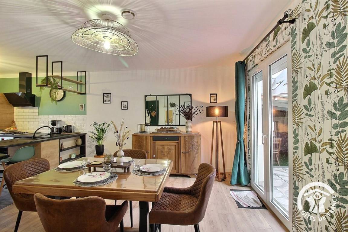 90 m² Gîte ∙ 2 Schlafzimmer ∙ 4 Gäste – Bild 3