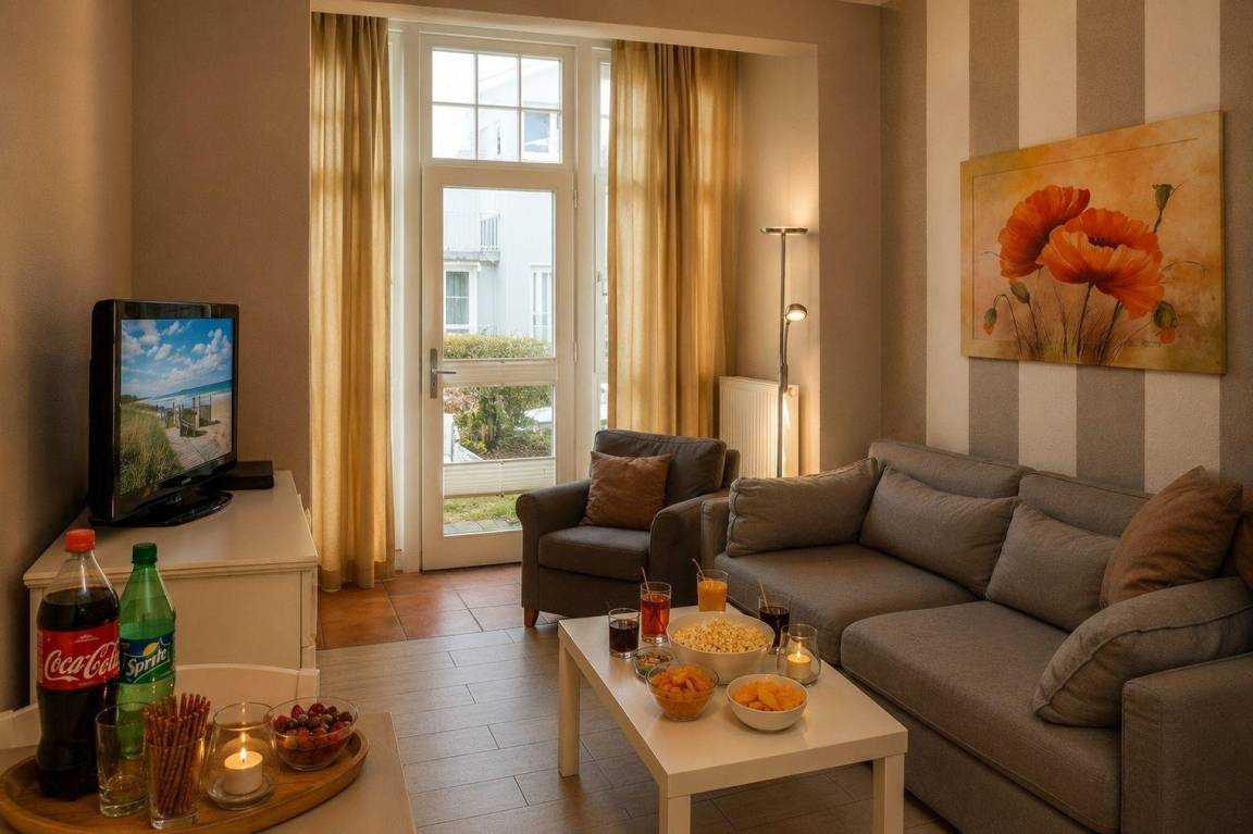44 m&sup2; Ferienwohnung 1 Schlafzimmer 4 G&auml;ste