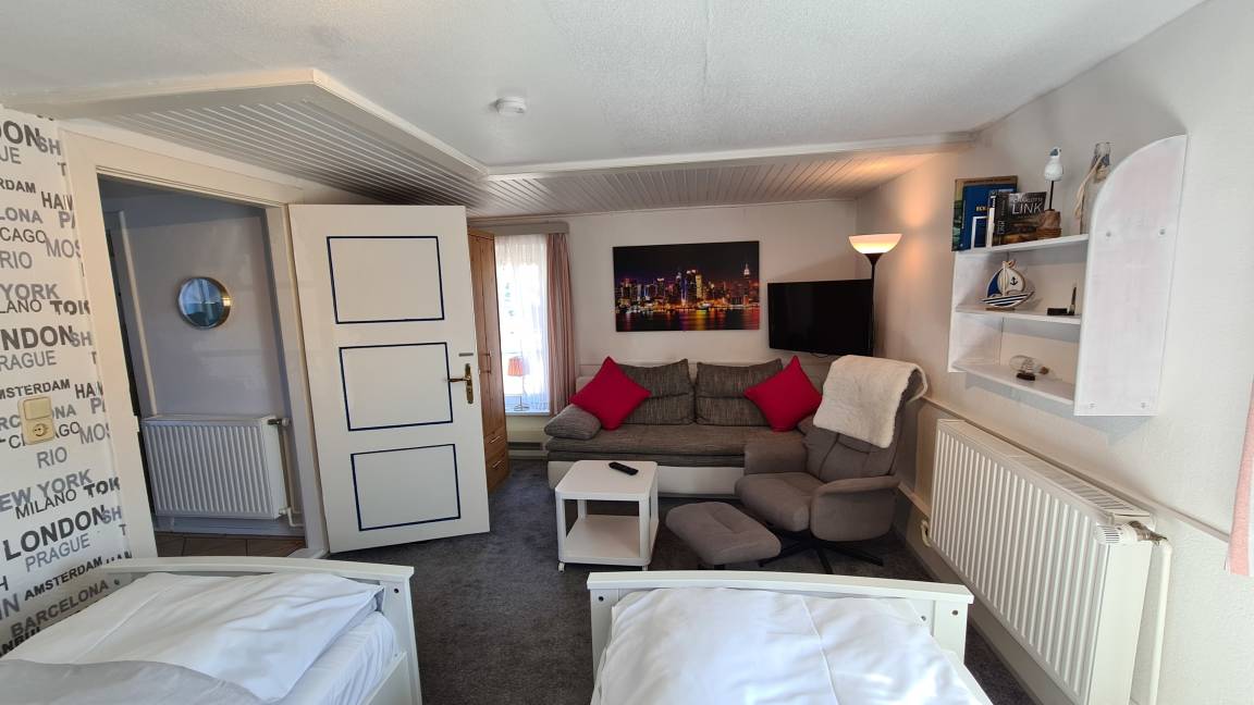 25 m² Ferienwohnung ∙ 1 Schlafzimmer ∙ 2 Gäste – Bild 3