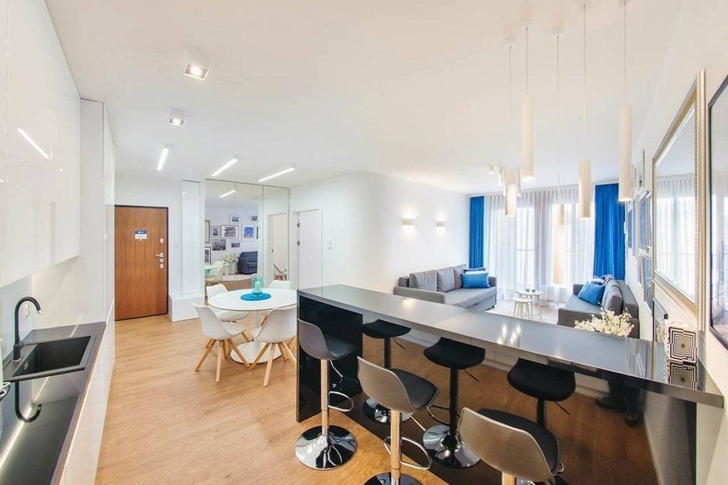 58 m² Ferienwohnung ∙ 1 Schlafzimmer ∙ 4 Gäste – Bild 4