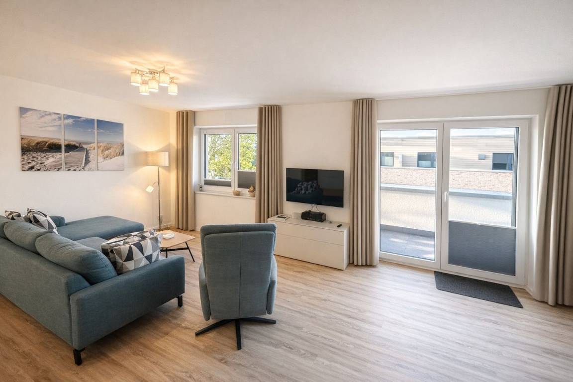 97 M² Ferienwohnung ∙ 2 Schlafzimmer ∙ 5 Gäste - Butjadingen