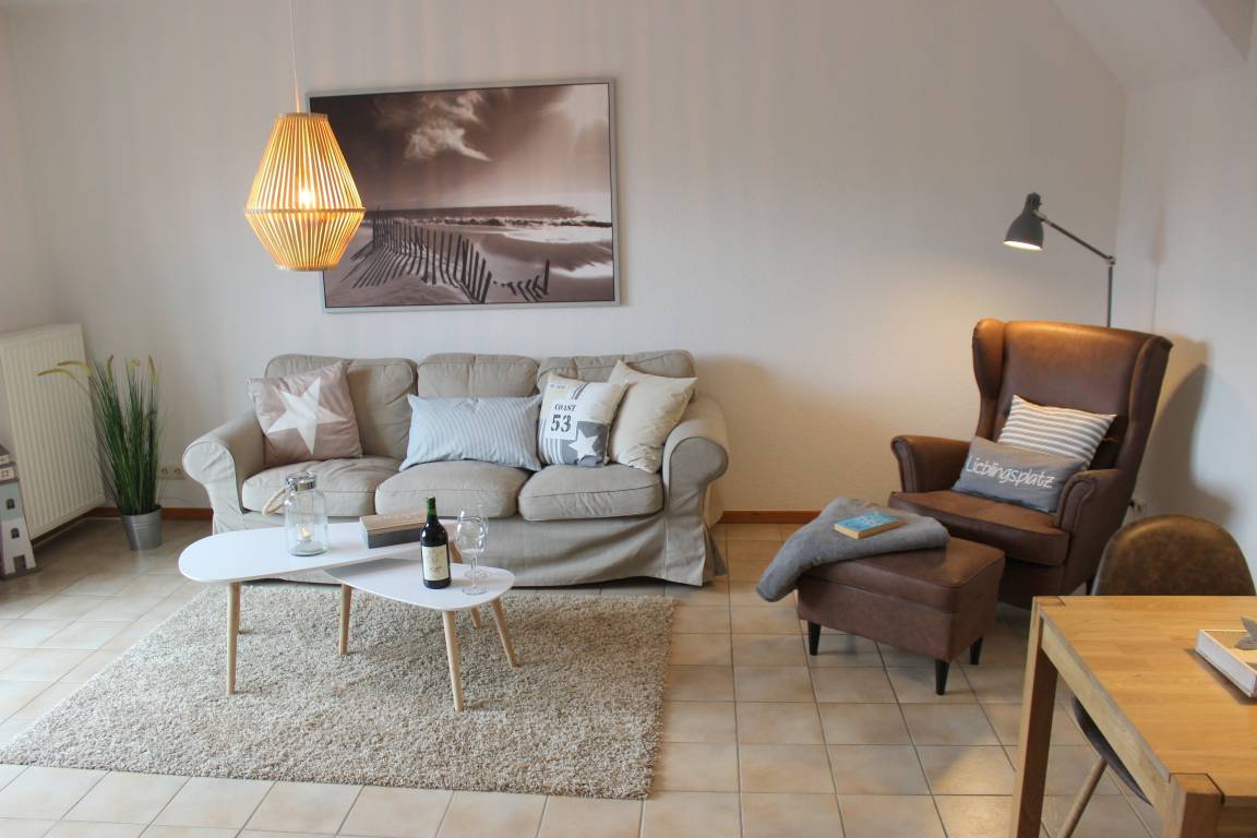 46 m² Ferienwohnung ∙ 1 Schlafzimmer ∙ 2 Gäste – Bild 1