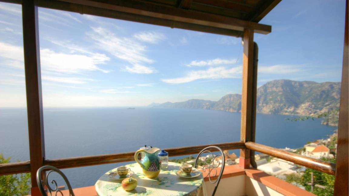 Casa sole luna, Romantic Sea View Beach House, Near Positano, private parking on payment