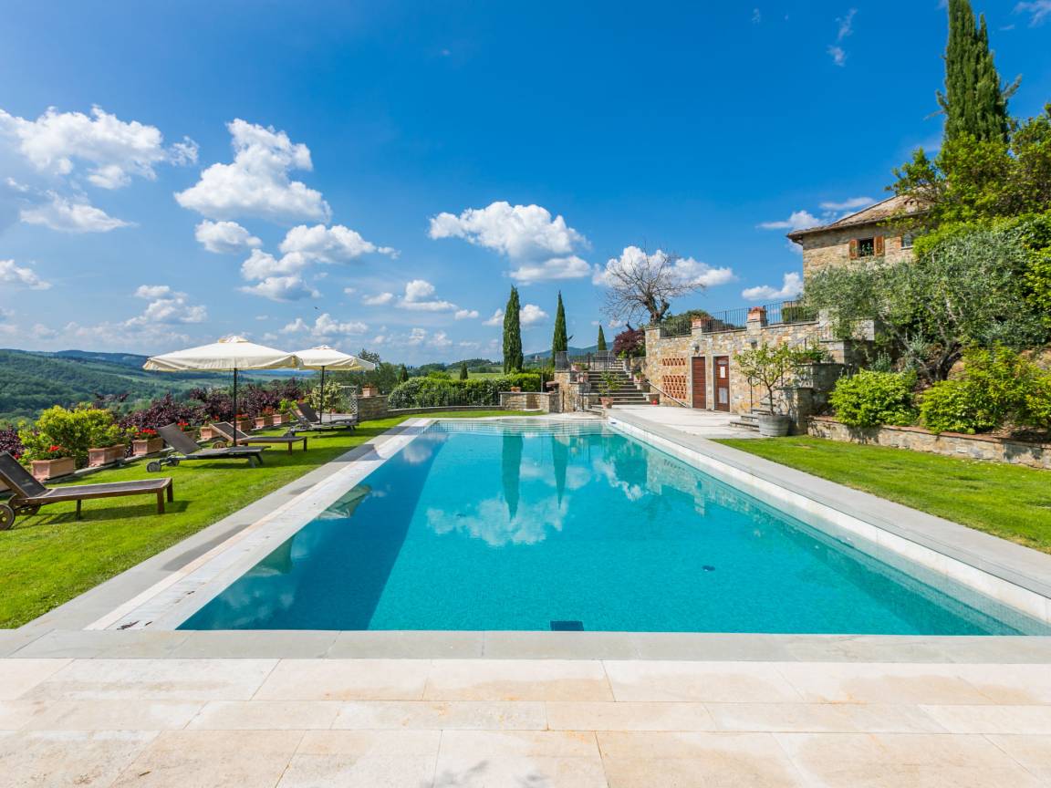 110 M² Ferienhaus ∙ 3 Schlafzimmer ∙ 6 Gäste - Monti del Chianti