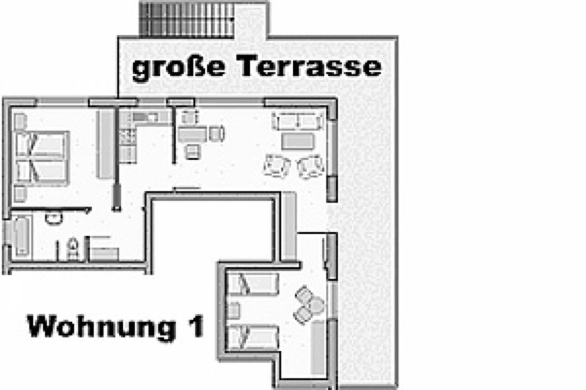 80 m² Ferienwohnung ∙ 2 Schlafzimmer ∙ 4 Gäste – Bild 2
