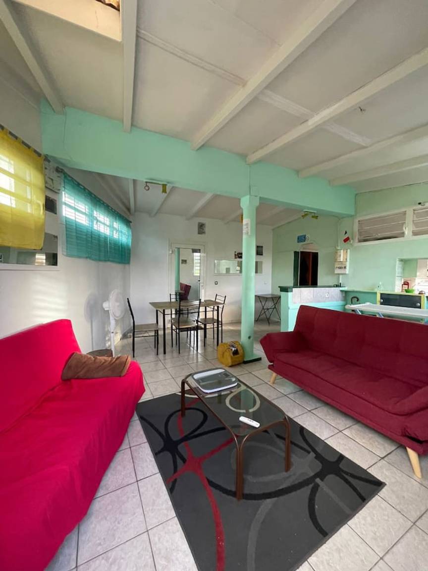 67 M² Maison De Vacances ∙ 1 Chambre ∙ 2 Personnes - Guadeloupe
