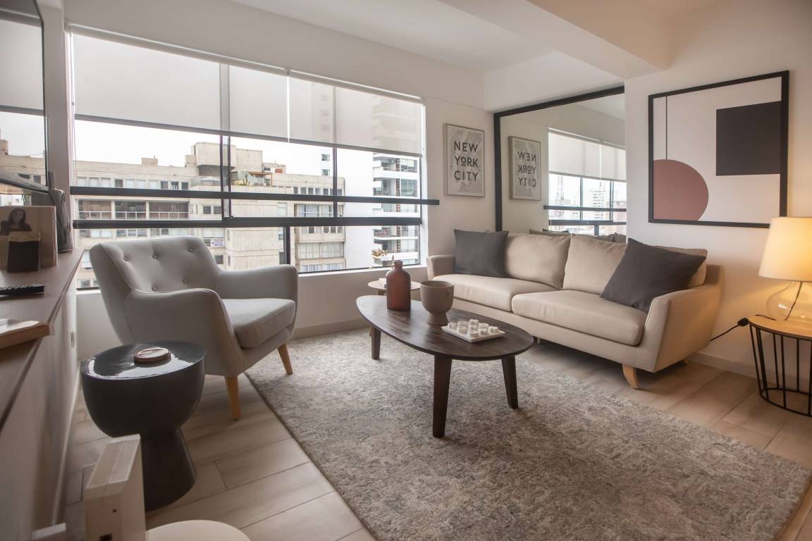 40 M² Apartamento ∙ 1 Quarto ∙ 2 Hóspedes - Callao