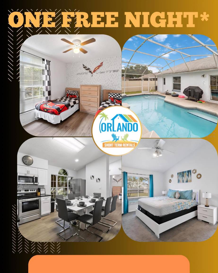 231 M² Casa ∙ 4 Habitaciones ∙ 8 Huéspedes - Haines City, FL