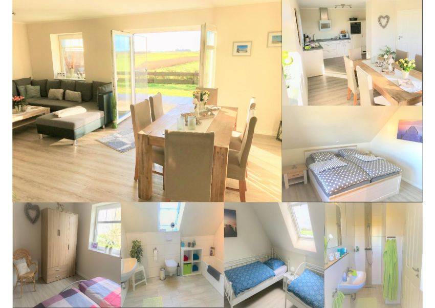 110 M² Ferienhaus ∙ 3 Schlafzimmer ∙ 6 Gäste - Simonsberg