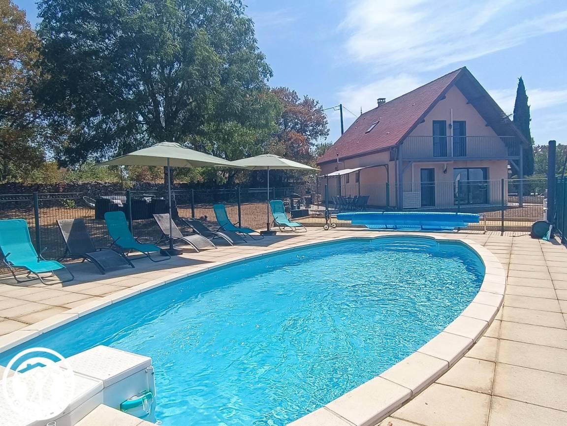 150 M² Gîte ∙ 4 Habitaciones ∙ 8 Huéspedes - Lot