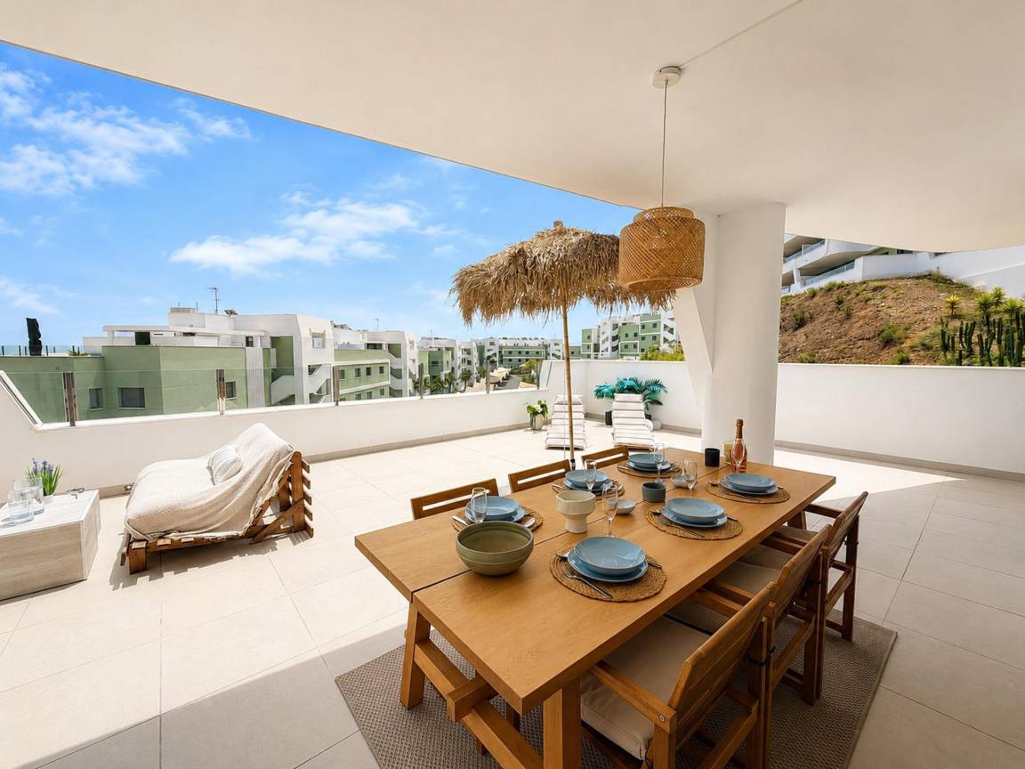 95 M² Ferienwohnung ∙ 3 Schlafzimmer ∙ 6 Gäste - La Cala de Mijas