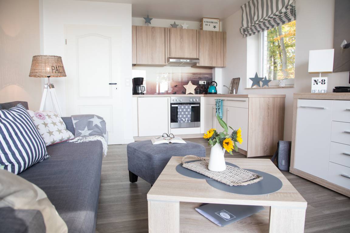 48 m² Ferienwohnung ∙ 1 Schlafzimmer ∙ 2 Gäste – Bild 3