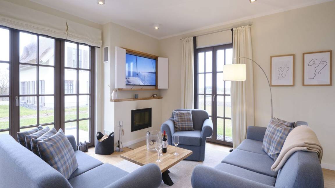 140 M² Ferienhaus ∙ 3 Schlafzimmer ∙ 8 Gäste - Hiddensee