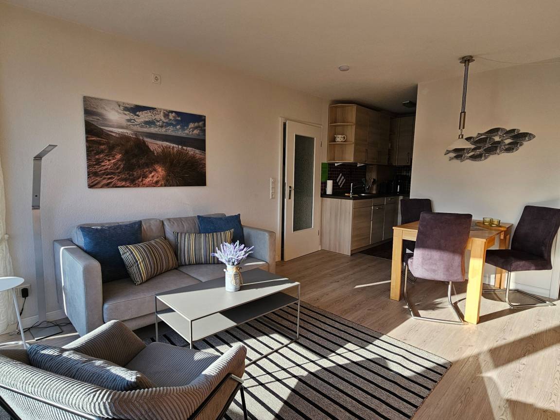 60 m² Ferienwohnung ∙ 2 Schlafzimmer ∙ 3 Gäste – Bild 2